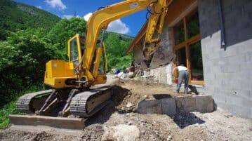 travaux de terrassement