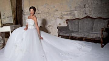 La robe de mariée dans un style classique