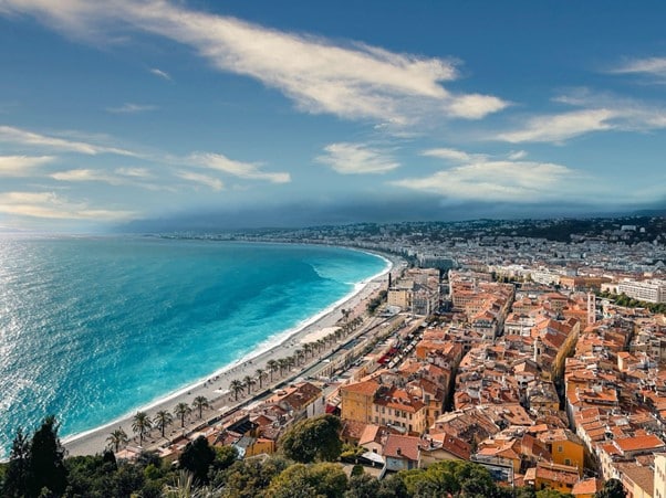 vue sur Nice