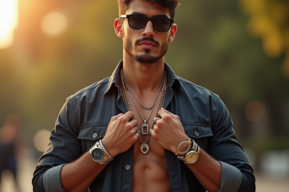 bijoux masculins