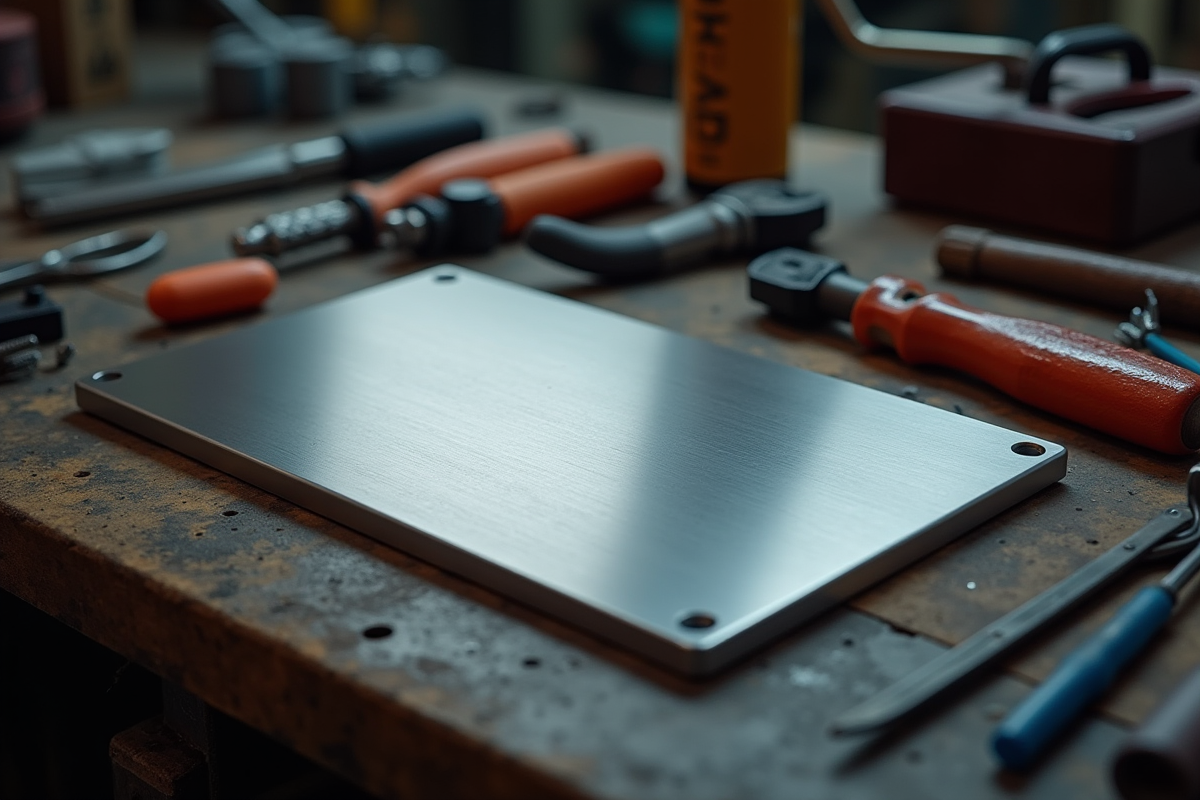 plaque aluminium
