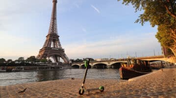 La trottinette électrique est parfaite pour les déplacements !