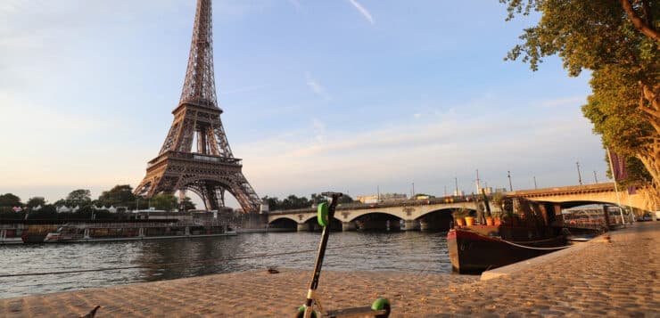 La trottinette électrique est parfaite pour les déplacements !