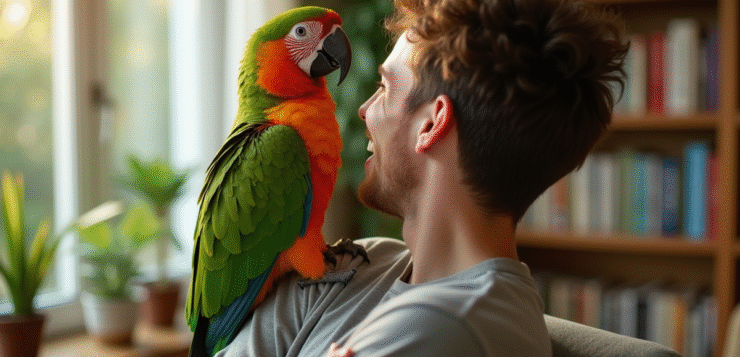 Les perroquets : plus que de simples animaux de compagnie
